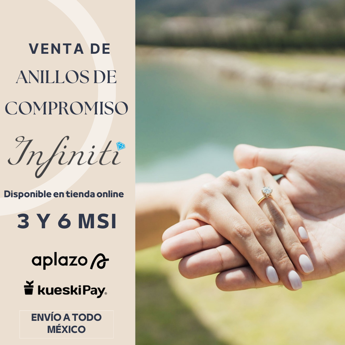 Joyeria Infiniti Anillos argollas y joyas de lujo Infiniti Joyas
