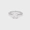 Anillo Oro Blanco 14k - 1.35 CTW Diamante de Laboratorio