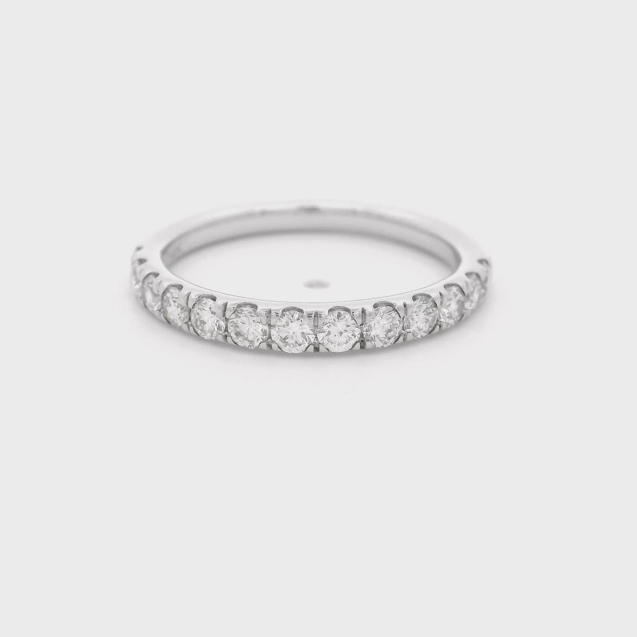 Churumbela Oro Blanco 14k - Diamantes Laboratorio de 0.52 CTW