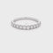Churumbela Oro Blanco 14k - Diamantes Laboratorio de 0.52 ctw