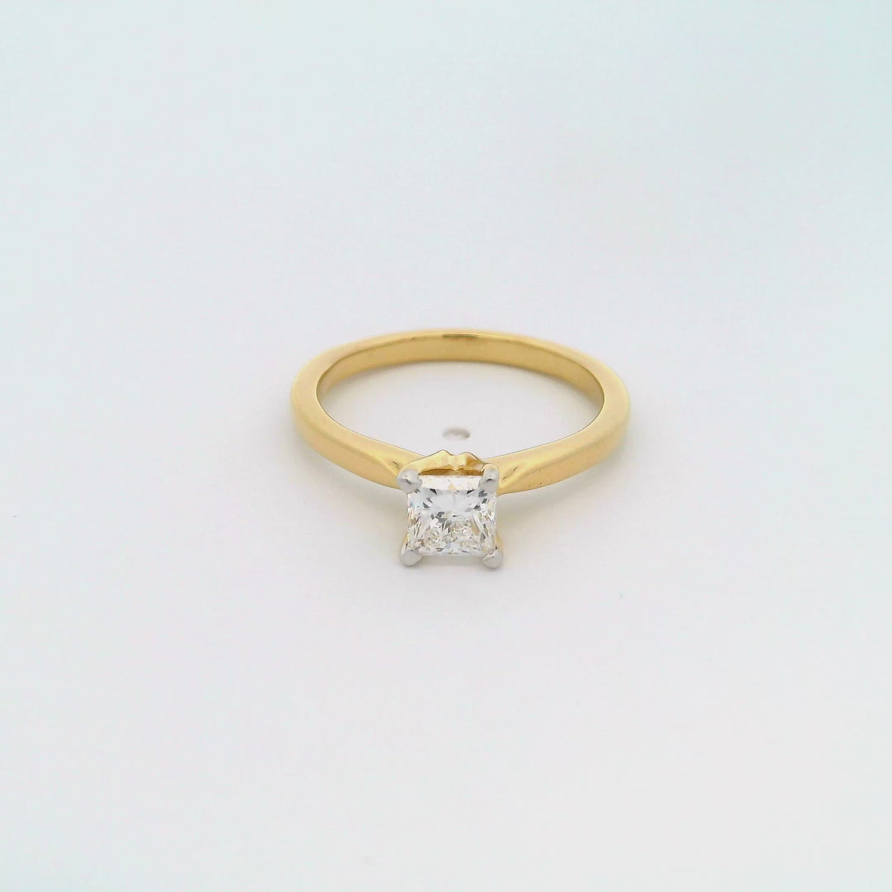 Anillo Oro 14k - 0.50 CT Diamante de Laboratorio IGI