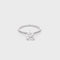 Anillo Oro Blanco 14k - 0.93 CTW Diamante Laboratorio