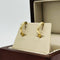 Huggies Oro 10k - Liso con Zirconias