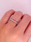Churumbela Oro Blanco 14k- Pavé Diamante Natural de 0.45 CTW