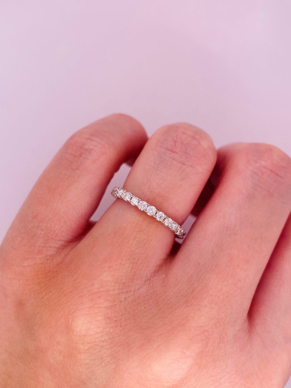 Churumbela Oro 14k- Pavé Diamante Natural de 0.45 CTW