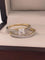 Alianza Oro 10k, Zirconia Central Corte Princess y Churumblela - Infiniti Joyas