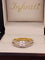 Alianza Oro 10k, Zirconia Central Corte Princess y Churumblela - Infiniti Joyas