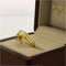 Anillo Oro Amarillo 14k - Zirconia 5.5 mm