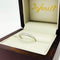 Churumbela Oro Blanco 14k - Pavé con Zirconias 2 mm