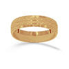 Argolla Oro 10k - Diamantado, Ancho 5 mm