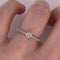 Anillo Oro 14k - Pavé Diamante Natural 0.28 CTW