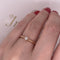Anillo Solitario Oro Rosa 14k, Diamante de 10 Puntos - Infiniti Joyas