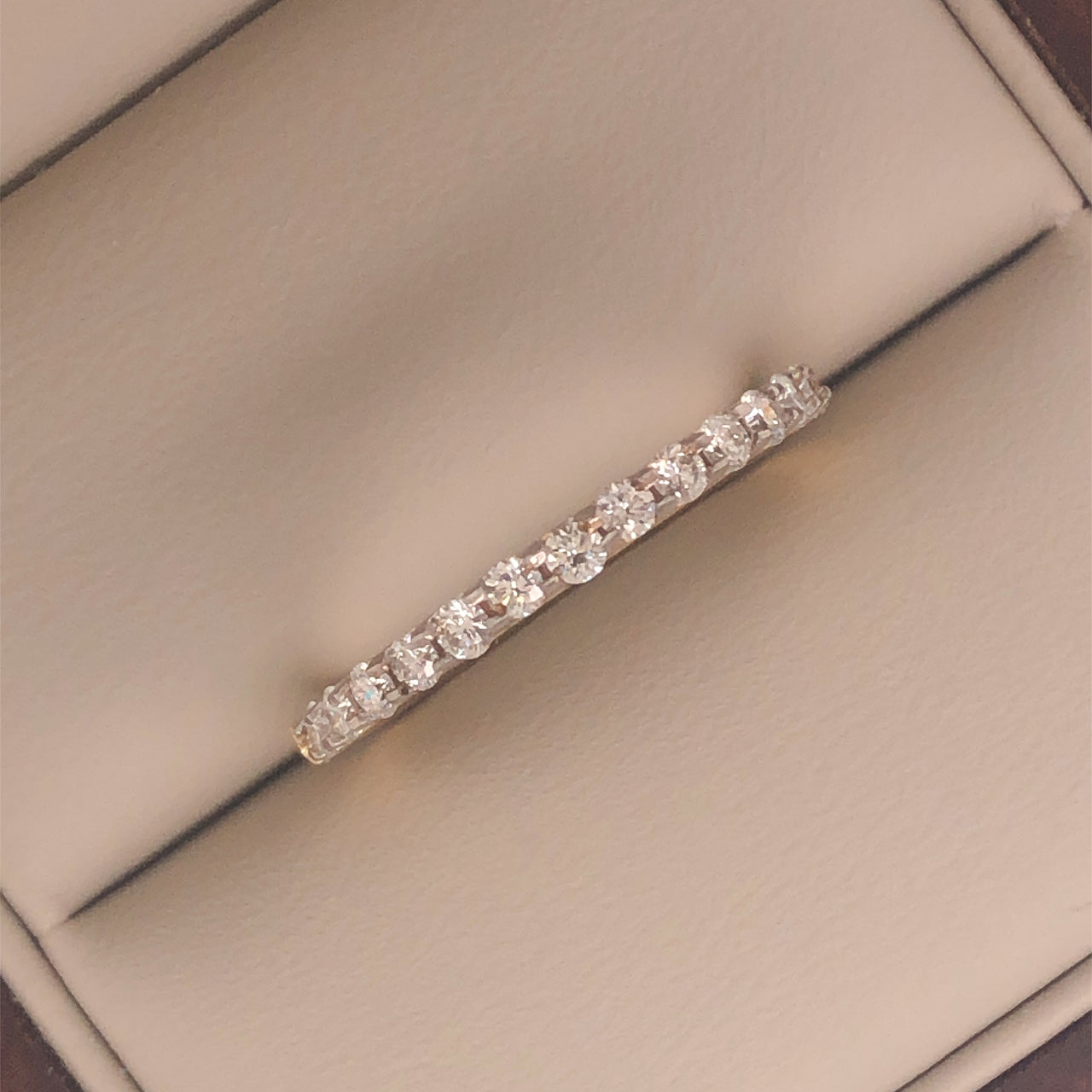 Churumbela Oro 14k- Pavé Diamante Natural de 0.45 CTW