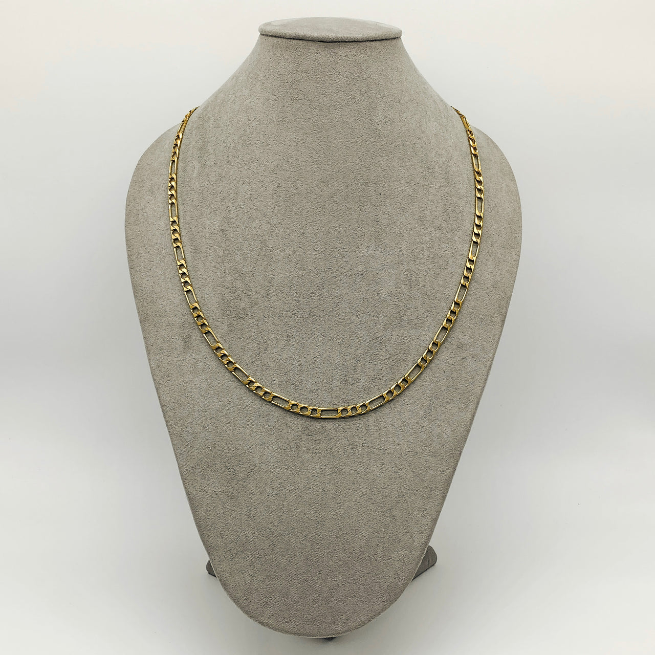 Cadena Oro 10k Cartie Cuadratina 60 cm, Ancho 5 mm