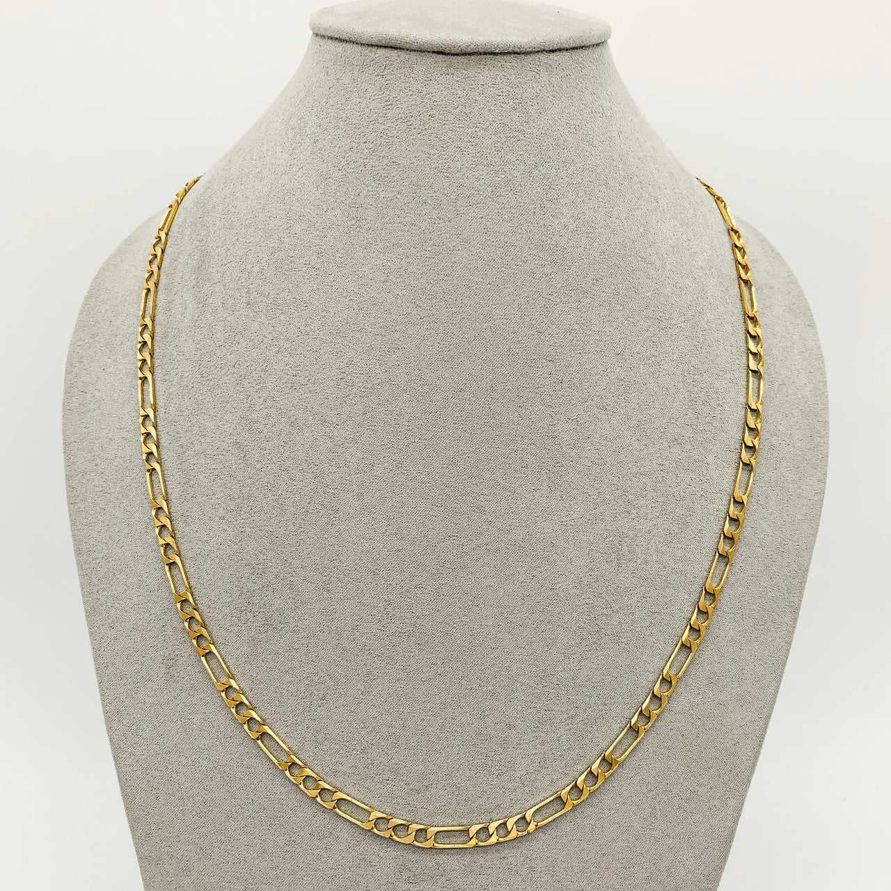 Cadena Oro 10k Cartie Cuadratina 60 cm, Ancho 5 mm