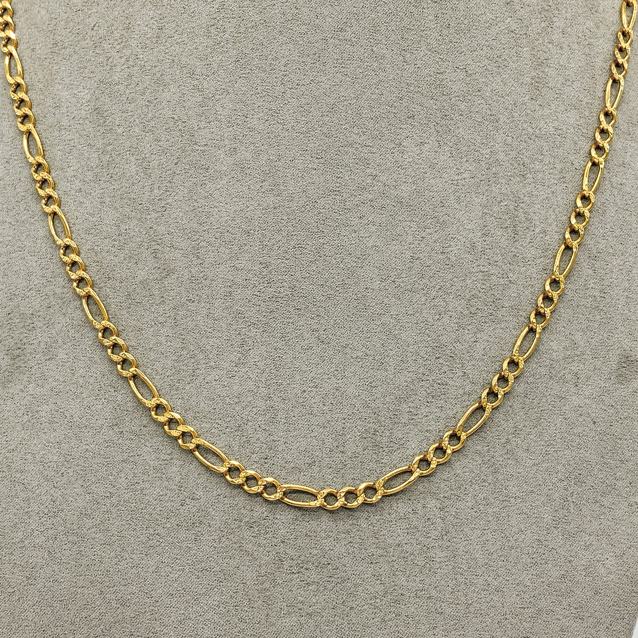 Cadena Oro 10k Cartie 3x1, 55/60 cm, Ancho 4.2 mm