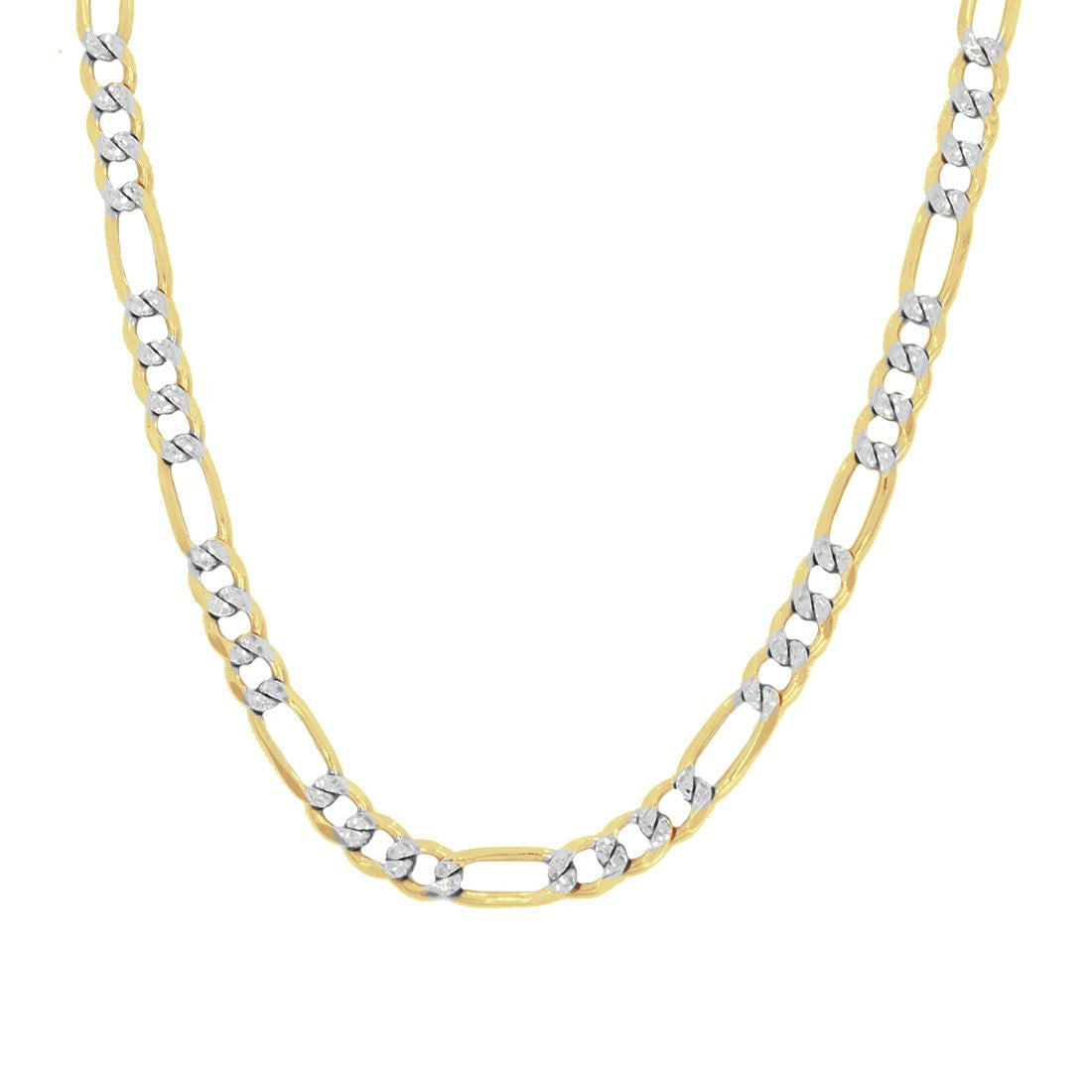 Cadena Oro 10k Cartier Diamantada 60 cm, Ancho 5 mm - Infiniti Joyas