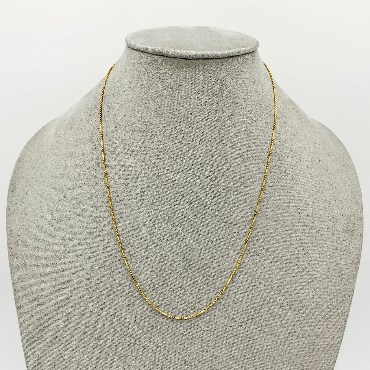 Cadena Oro 14k Veneciana 45 cm, Ancho 1 mm