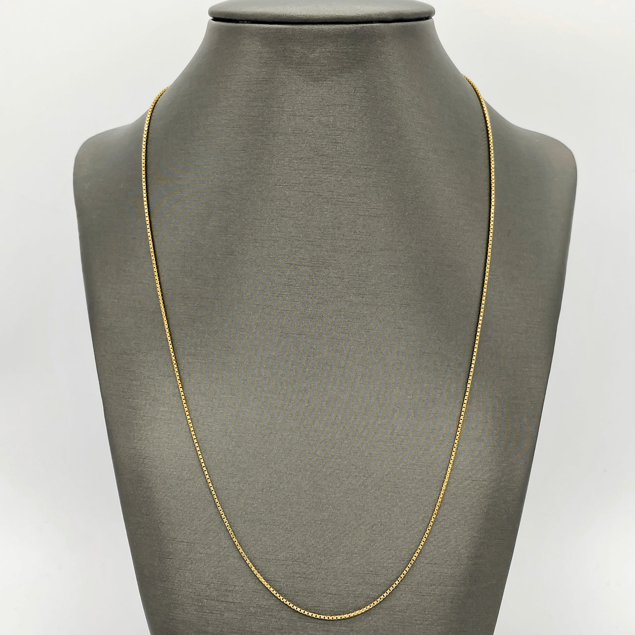 Cadena Oro 14k Veneciana 50 cm, Ancho 1 mm