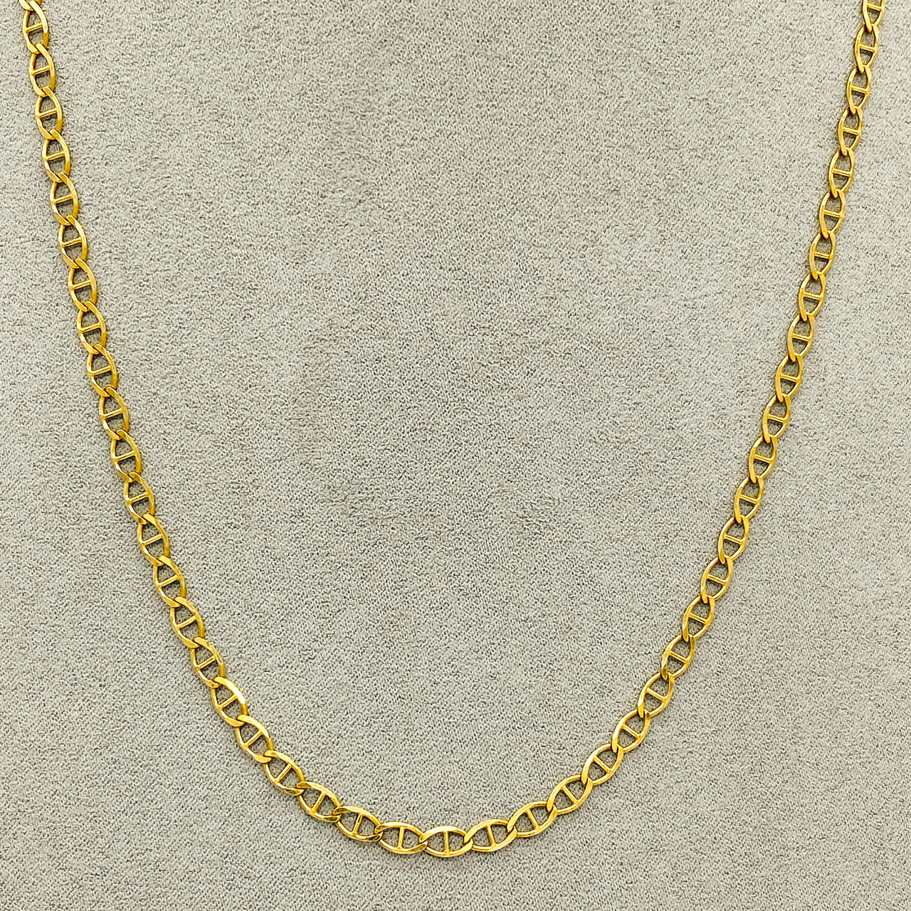 Cadena Oro 10k Gucci 55 cm, Ancho 3.5 mm