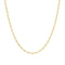 Cadena Oro 10k Eslabón Corto y Largo 55 cm, Ancho 2 mm - Infiniti Joyas