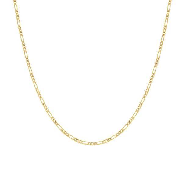 Cadena Oro 14k Cartier Diamantada 40 cm, Ancho 1.6 mm - Infiniti Joyas