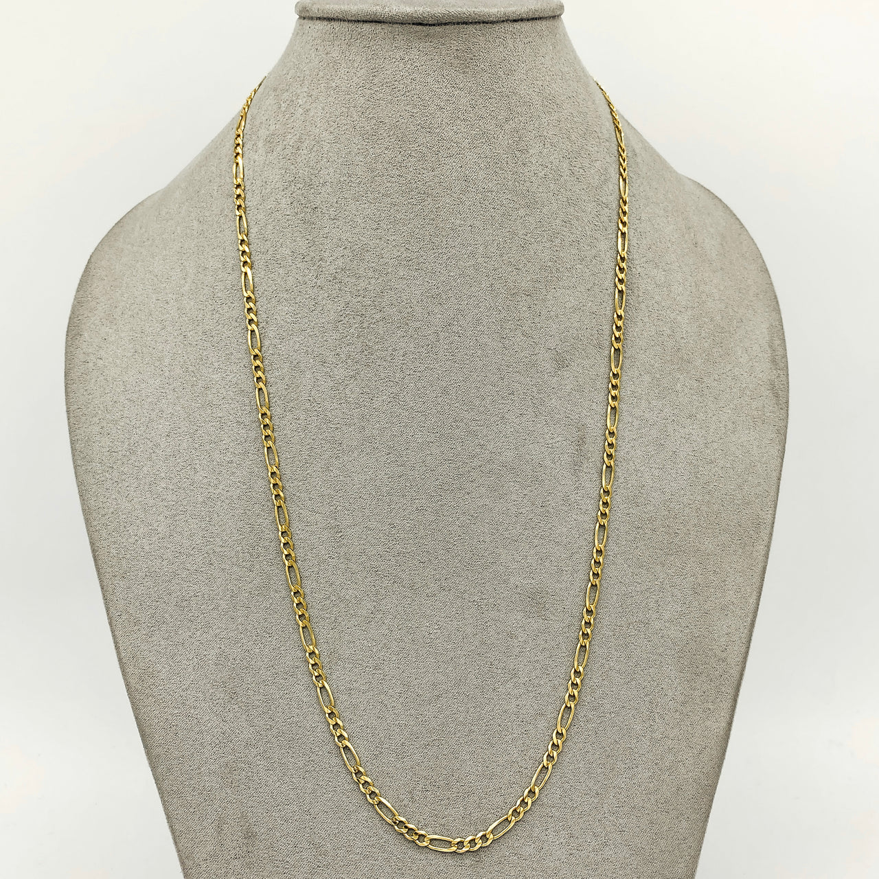 Cadena Oro 14k - Eslabón 3x1 de 60 cm, Ancho 3.6 mm