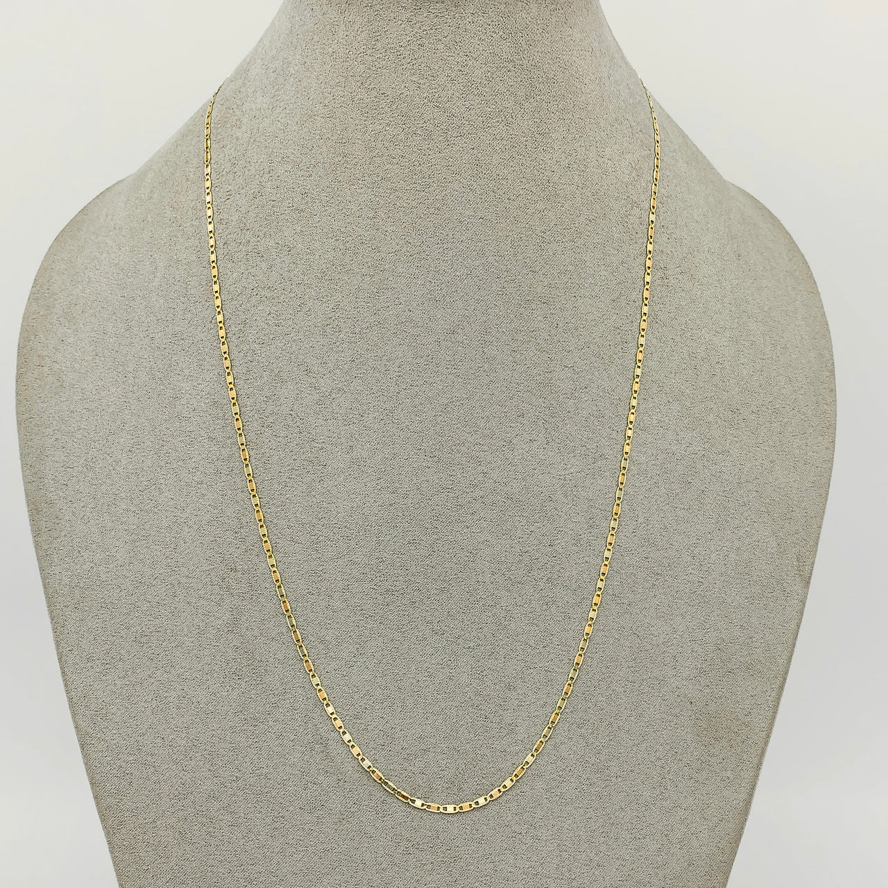 Cadena Oro 10k - Gucci Florentina Diamantada, 55 cm de Largo, 1.9 mm de Ancho