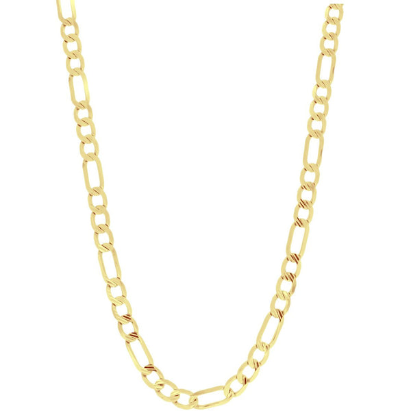Cadena Oro 10k Cartier Diamantada 65 cm, Ancho 6 mm - Infiniti Joyas