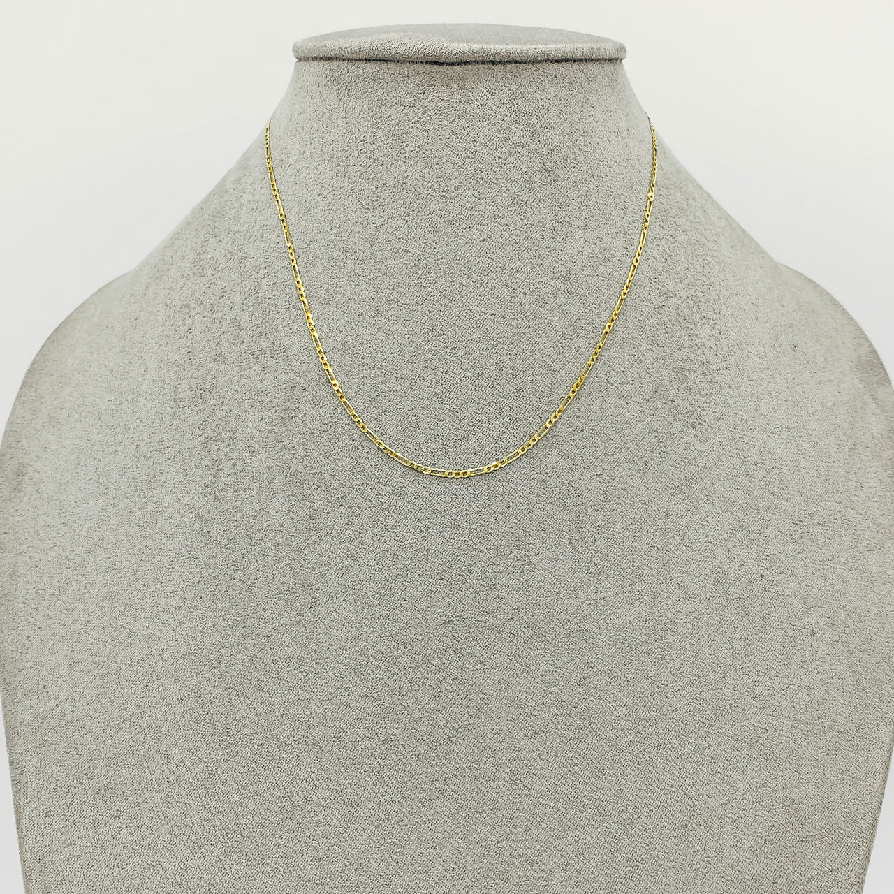 Cadena Oro Italiano 10k - 3x1 Diamantada 35/45/50 cm, Ancho 1.5 mm