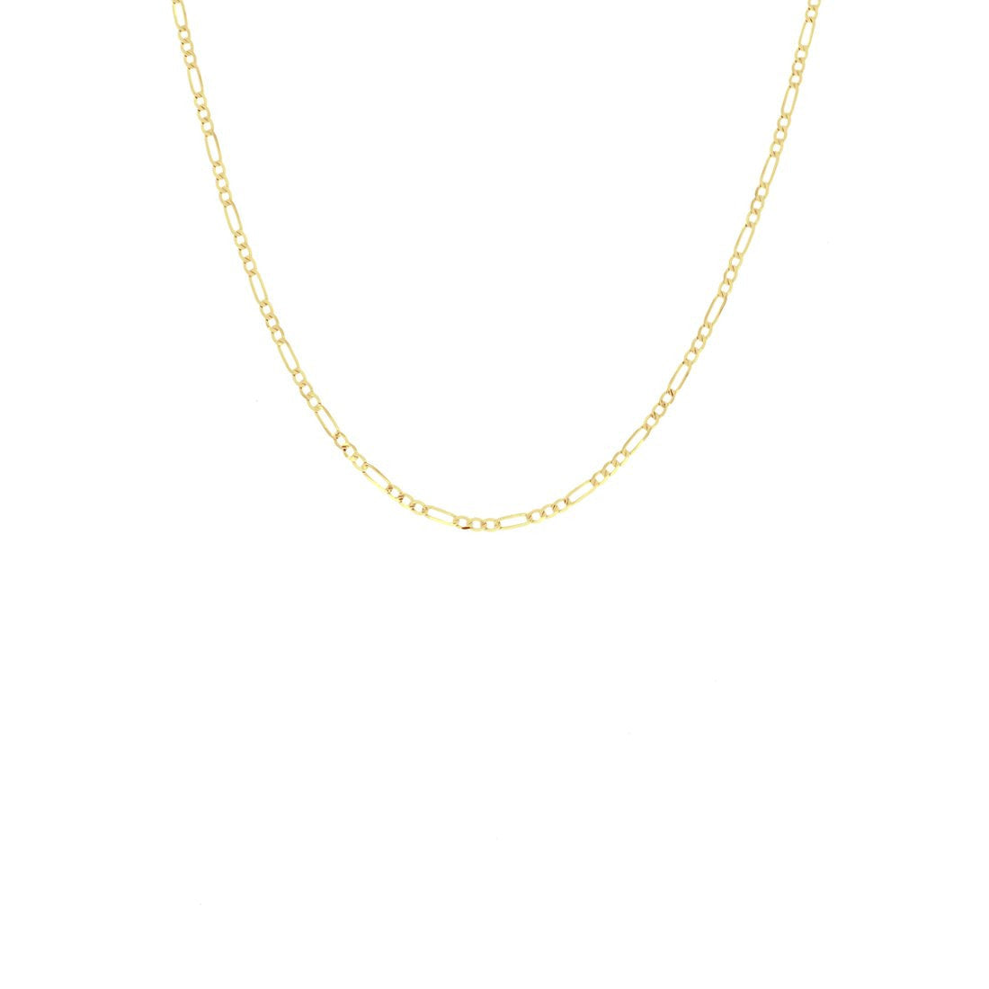 Cadena Oro 10k Cartier Diamantada 35 cm, Ancho 1.5 mm - Infiniti Joyas