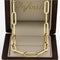 Cadena Oro 14k - Estilo Clip 45 cm de Largo, 1.6 x 0.5 cm Ancho