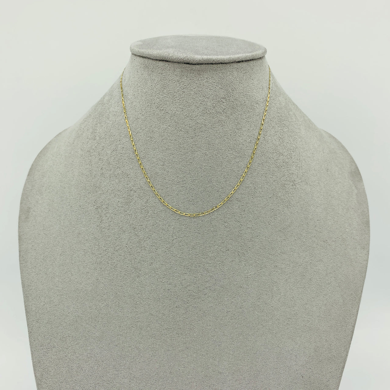Cadena Italiana Oro 10k - Eslabón Largo 1 x 1, Largo 35/40/45/50 cm