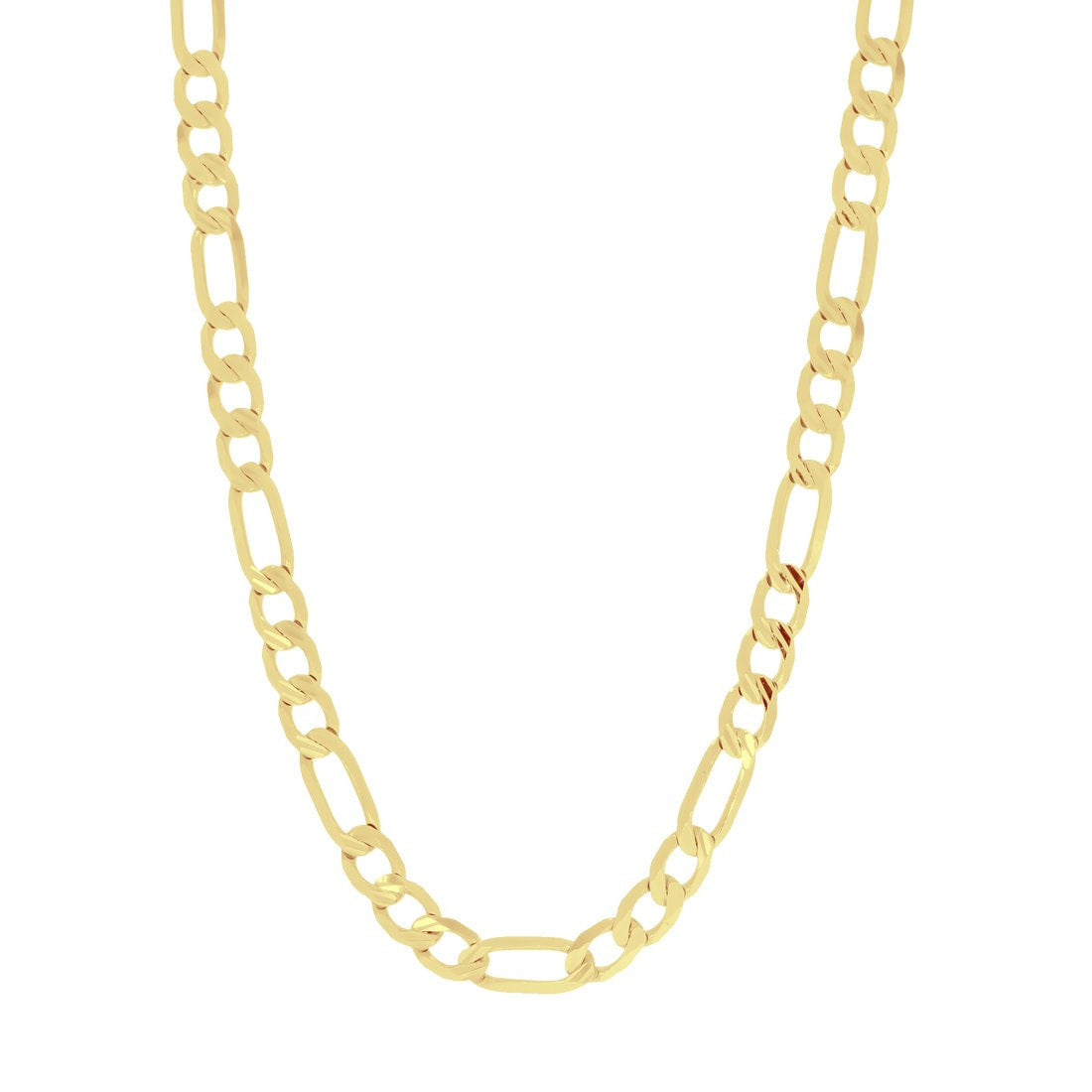 Cadena Oro 10k - Cartie Diamantada 60 cm, Ancho 6 mm