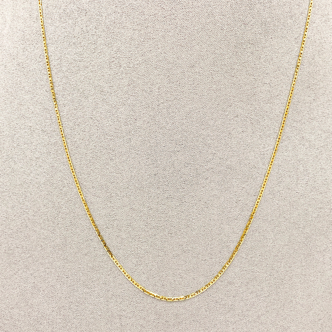 Cadena Oro 10k - Tejido Marinero 1.5 mm, Largo 45/50 cm