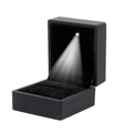 Estuche ANILLO de Luz LED Negro