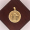 Medalla Oro 10k - San Benito de 2.4 cm Diámetro