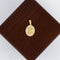 Medalla Oro 10k - Virgen de Guadalupe con Zirconias