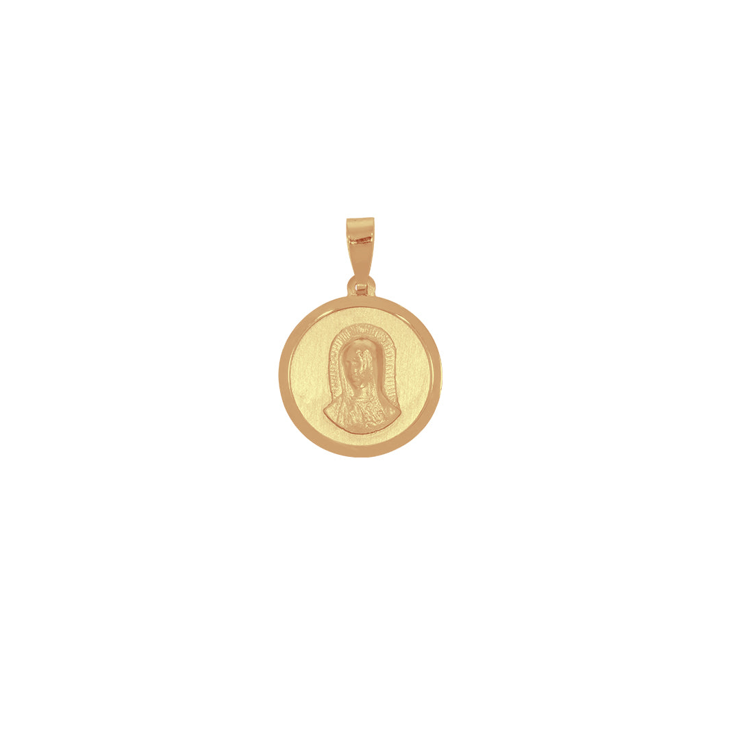 Medalla Oro 10k - Virgen de Guadalupe
