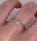 Anillo Oro Blanco 14k - Diamante de 11 Puntos