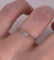 Anillo Oro 14k - Pavé Diamante Natural con 0.15 CTW