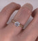 Anillo Oro 10k - Zirconia Central de 5 mm