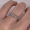 Churumbela Oro Blanco 10k - Zirconias 1.80 mm