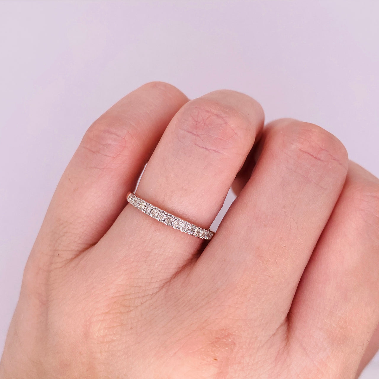 Churumbela Oro Rosa 14k - Diamante Natural de 0.15 CTW