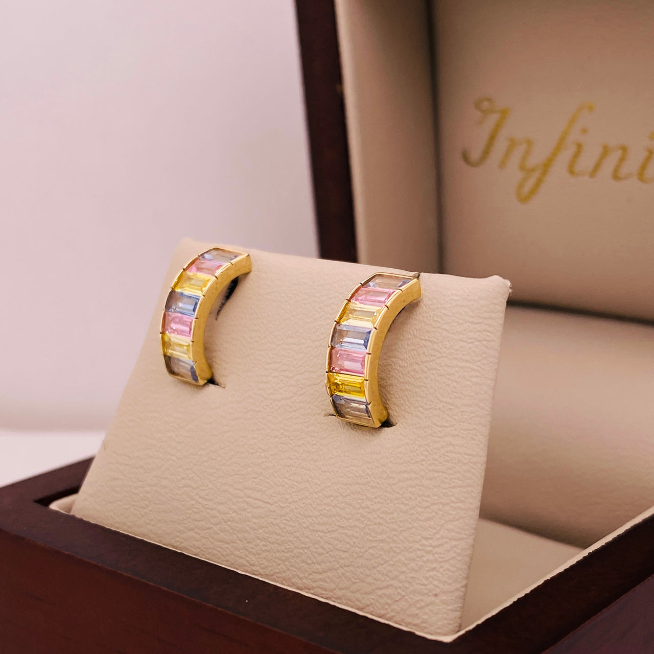 Huggies Oro 10k - Baguettes de Diferentes Colores