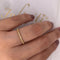 Churumbela Eternity Oro 10k, Zirconias de 0.5 mm - Infiniti Joyas